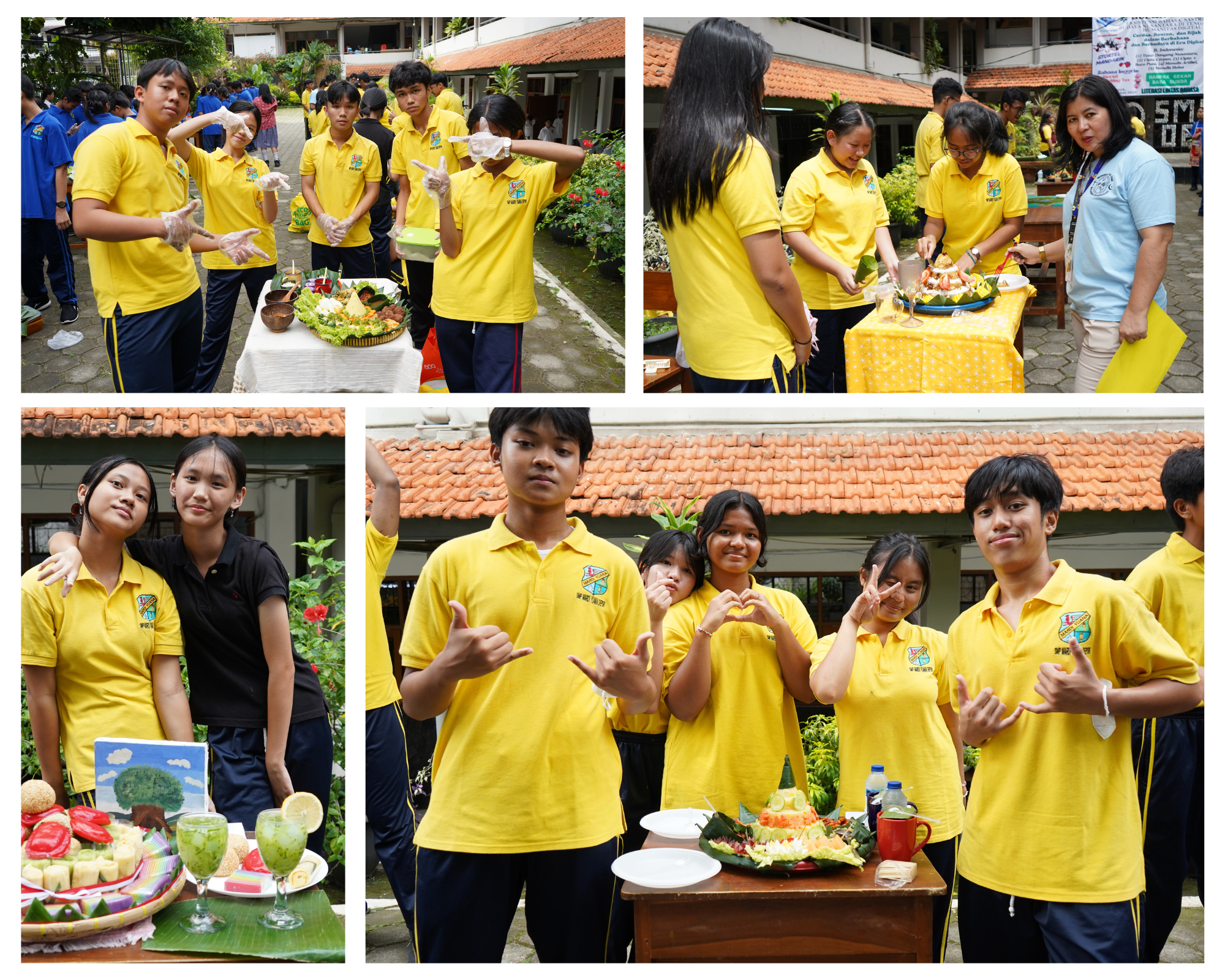 LOMBA MEMBUAT TUMPENG NONBERAS KELAS IX